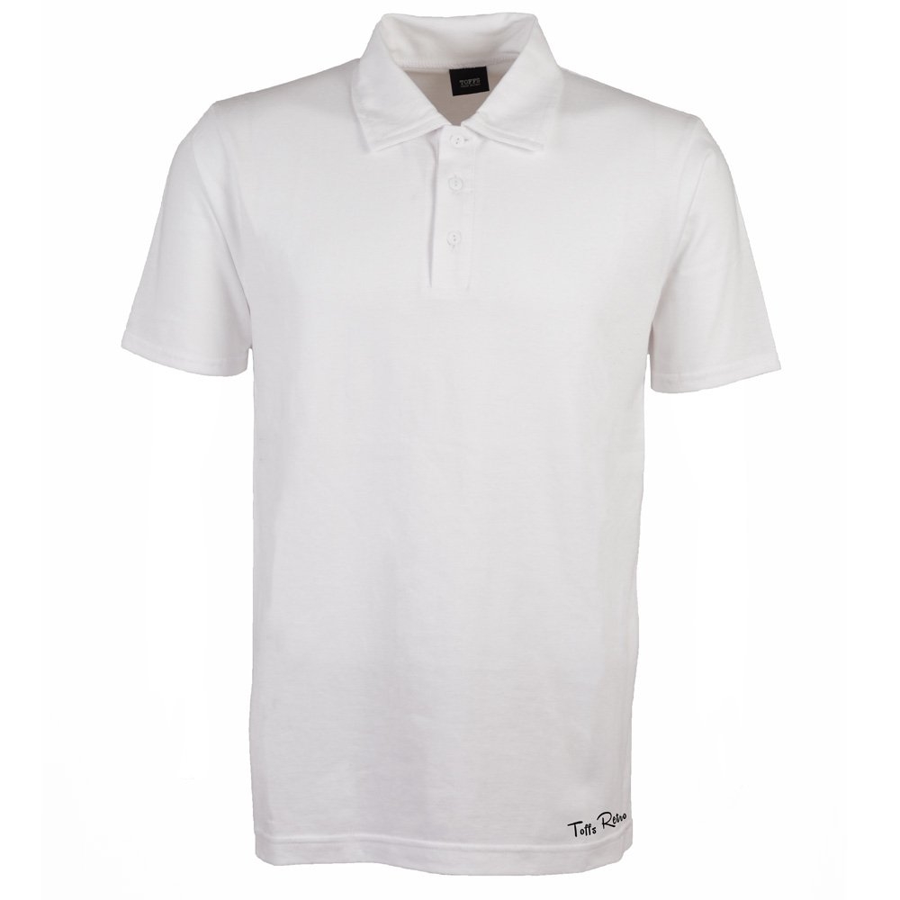 Toffs Retro Polo Shirt - White