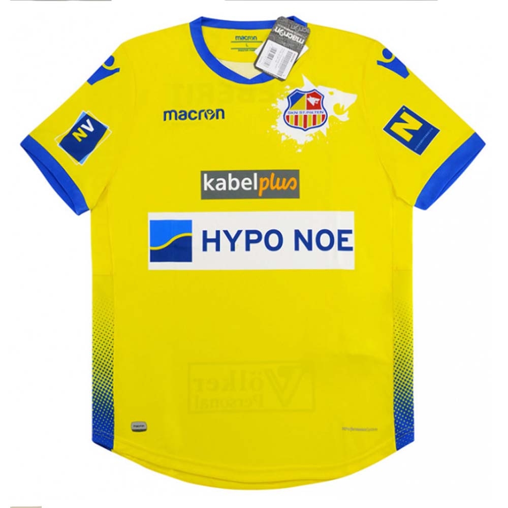 2018-2019 St Polten Authentic Home Football Shirt