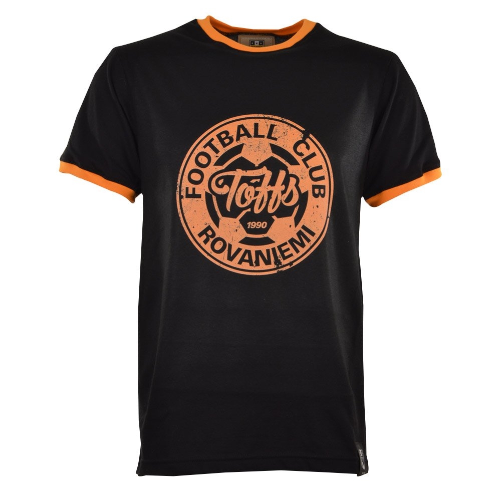 TOFFS Rovaniemi T-Shirt - Black/Amber Ringer