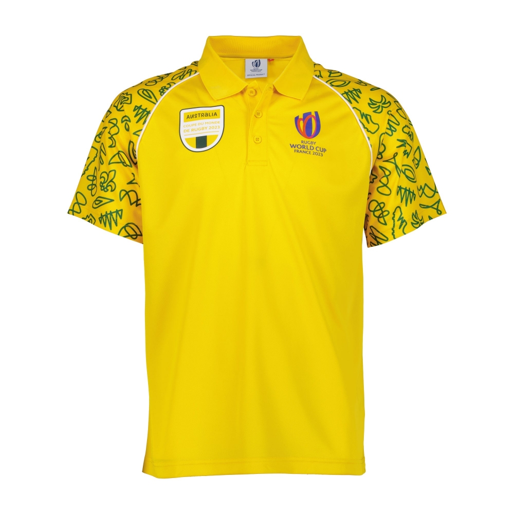 Rugby World Cup 2023 Australia Polo - Gold