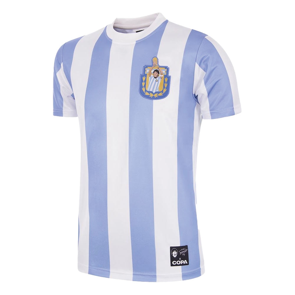 Maradona X COPA Argentina 1986 Retro Football Shirt