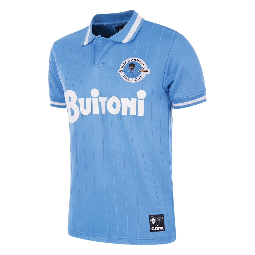 Maradona X COPA Napoli 1986-87 Retro Football Shirt