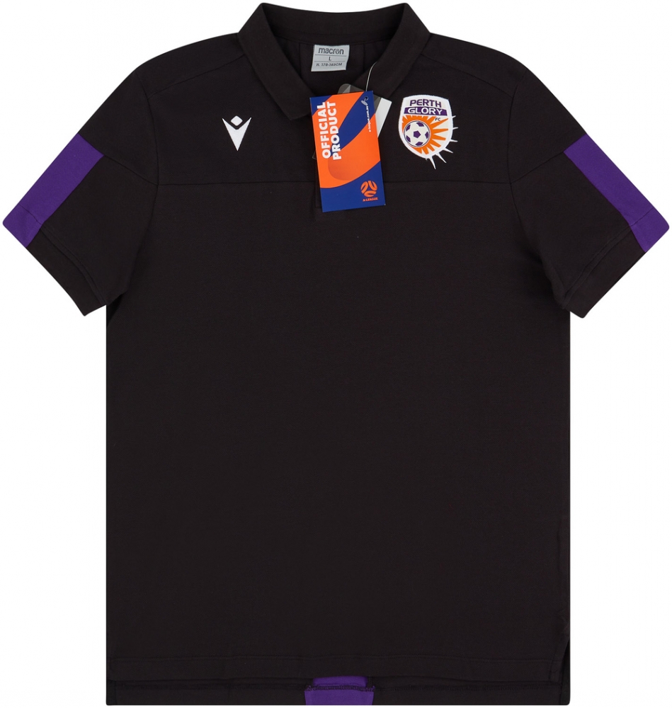 2020-21 Perth Glory Macron Polo T-shirt