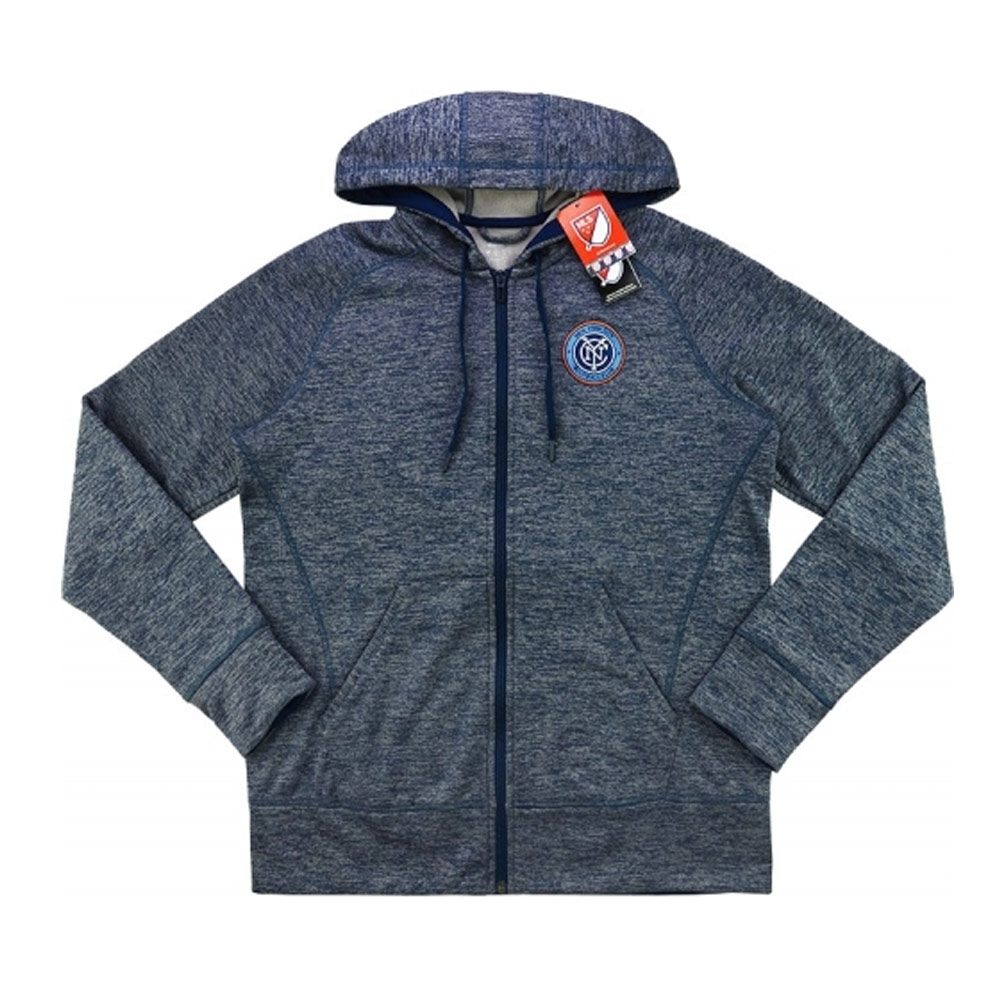 2015-16 New York City Women Hooded Track Jacket (Grey)