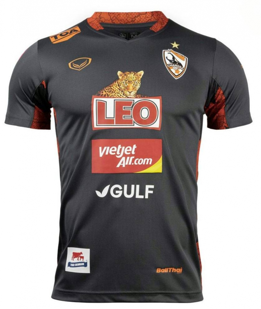 2021 Chiang Rai United FC Third Black Player Edition Shirt