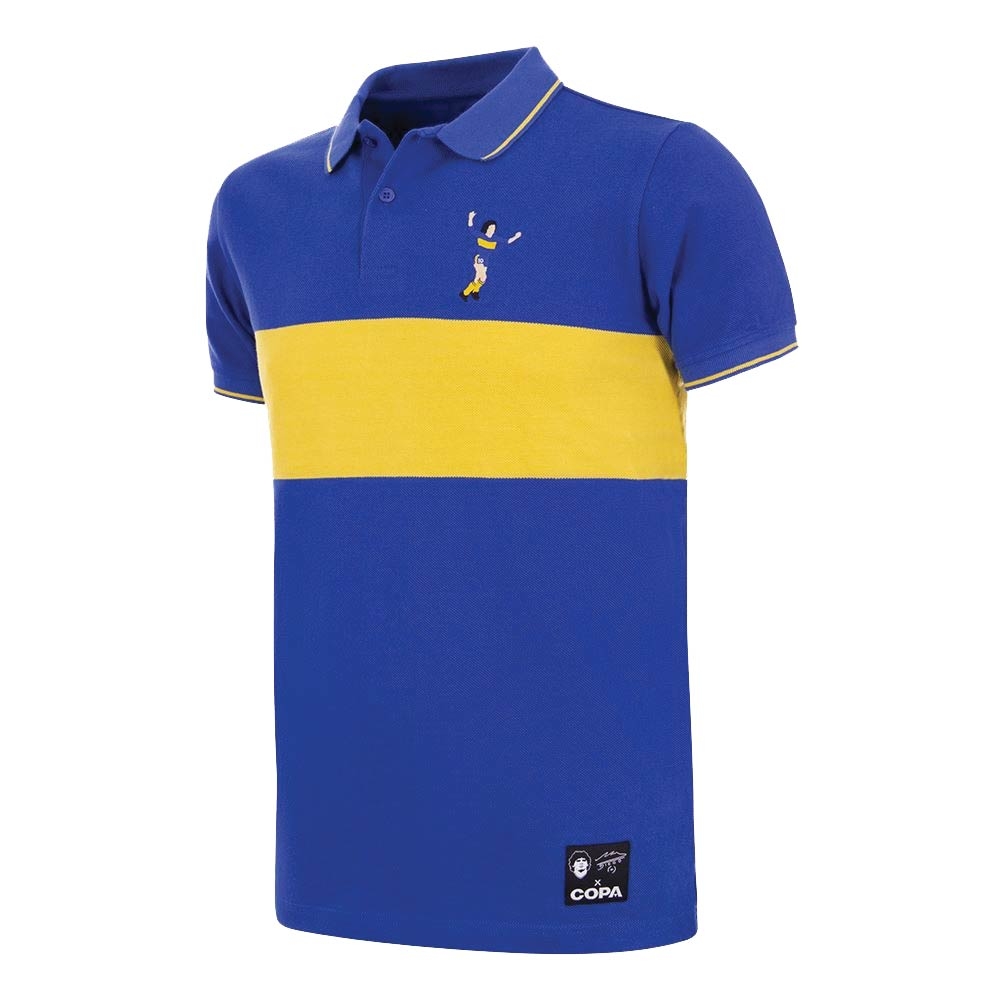 Maradona X COPA Boca Embroidery Polo Shirt