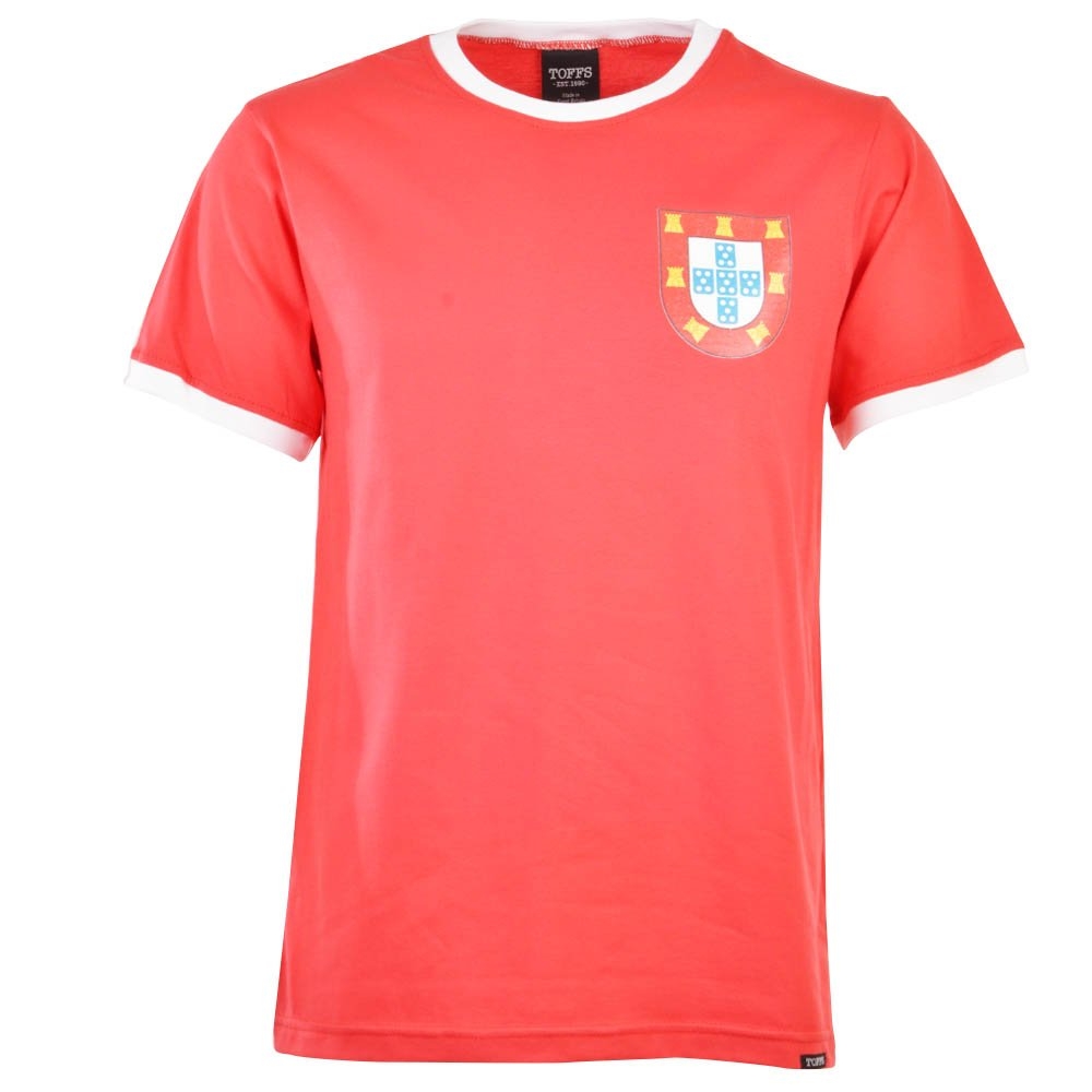 Portugal 12th ManT-Shirt - Red/White Ringer