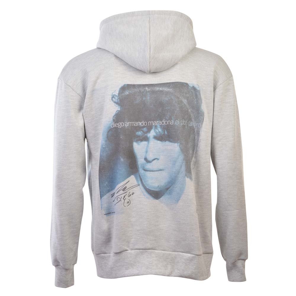 Pennarello: LPFC Maradona Zipped Hoodie - Light Grey