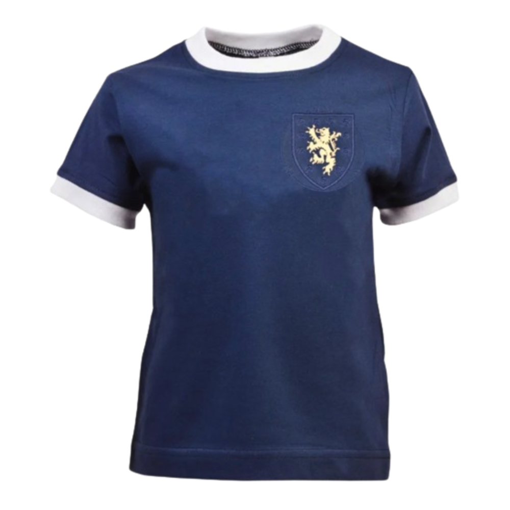 Kids Scotland 150th Anniversary Navy/White T-Shirt