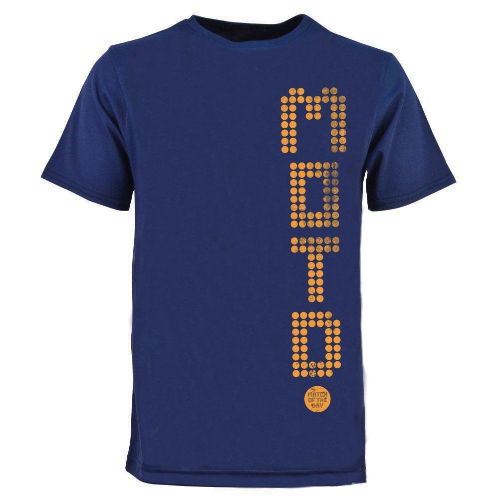 Match of the Day Distressed Circle T-Shirt - Navy