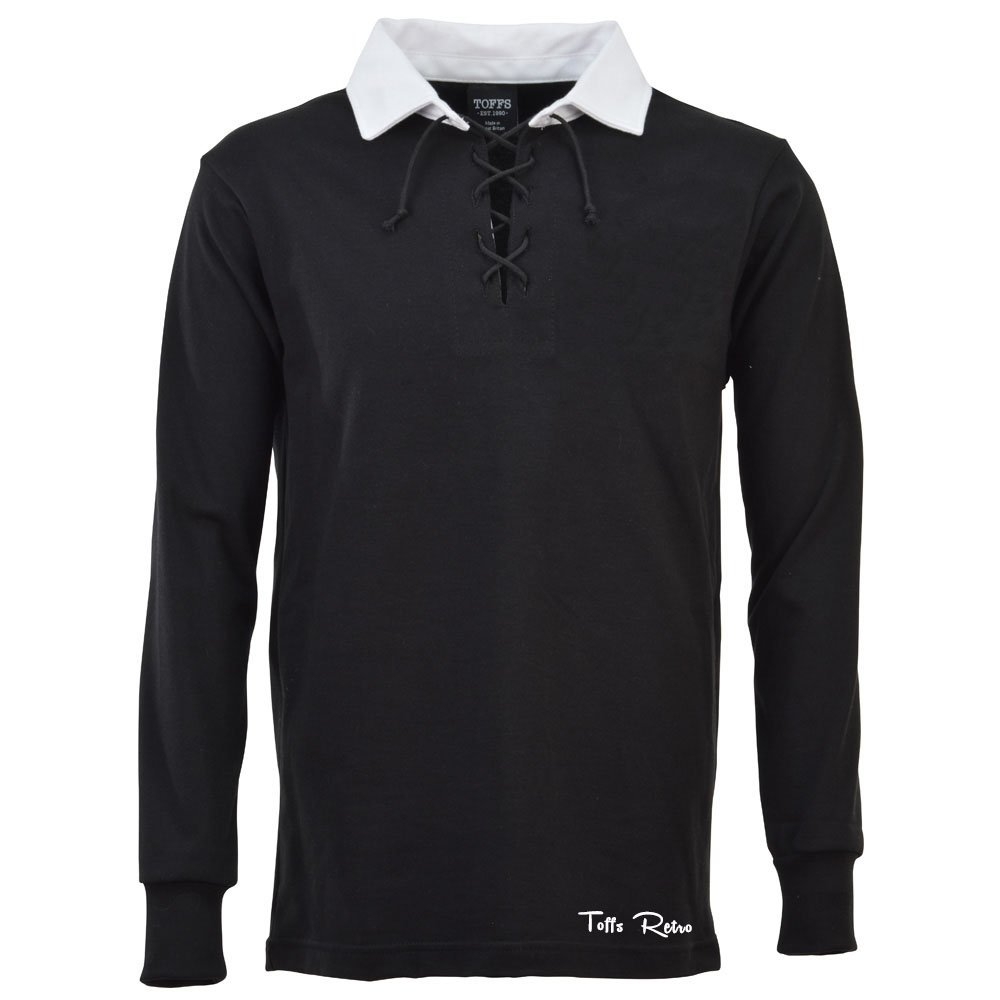 TOFFS Classic Retro Black Long Sleeve Shirt