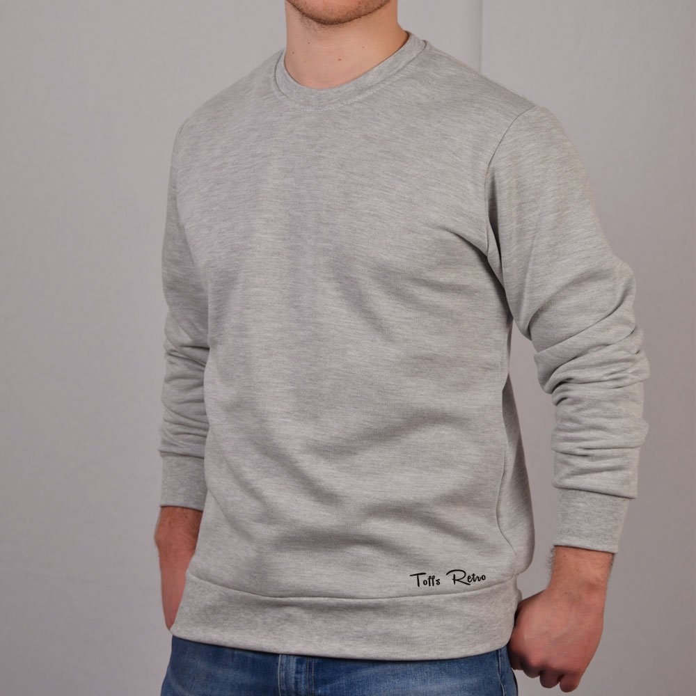 Toffs Retro Light Grey Sweatshirt