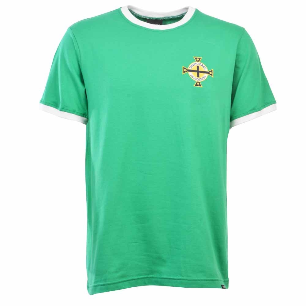 Northern Ireland 12th Man T-Shirt - Green/White Ringer