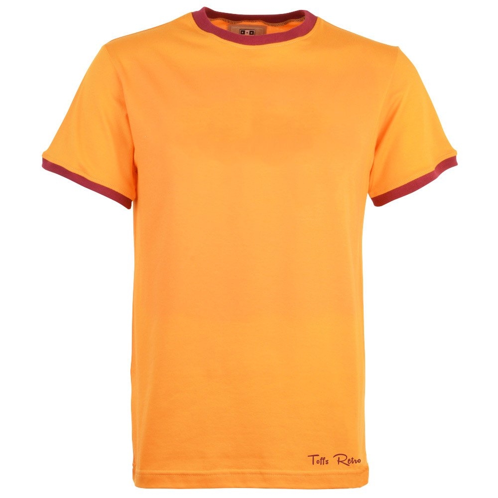 Toffs Retro Amber/Maroon Tee Shirt