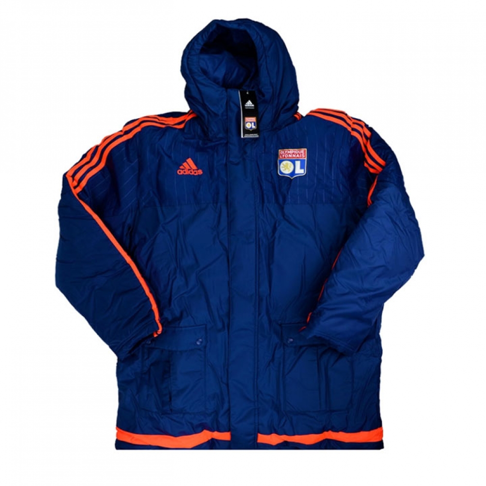 2015-16 Lyon Adidas Padded Stadium Jacket