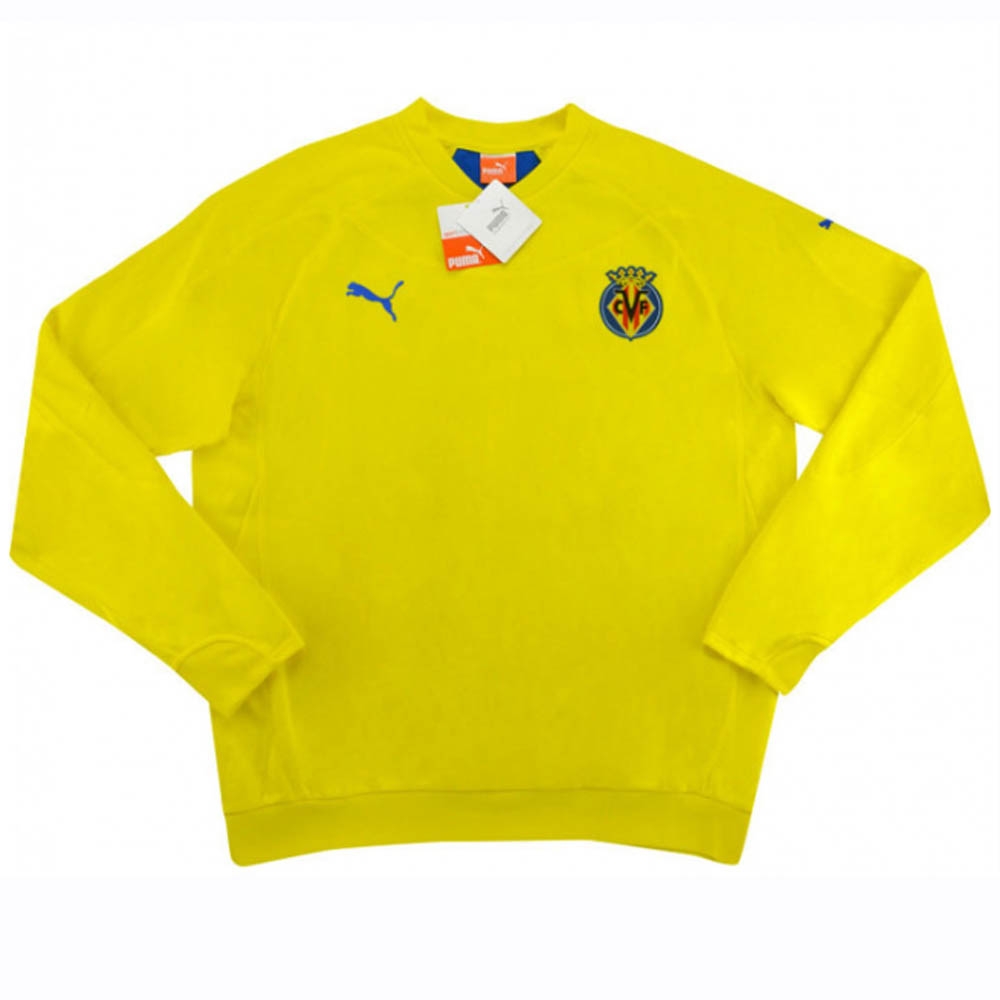 2010-11 Villarreal Puma Training Sweat Top