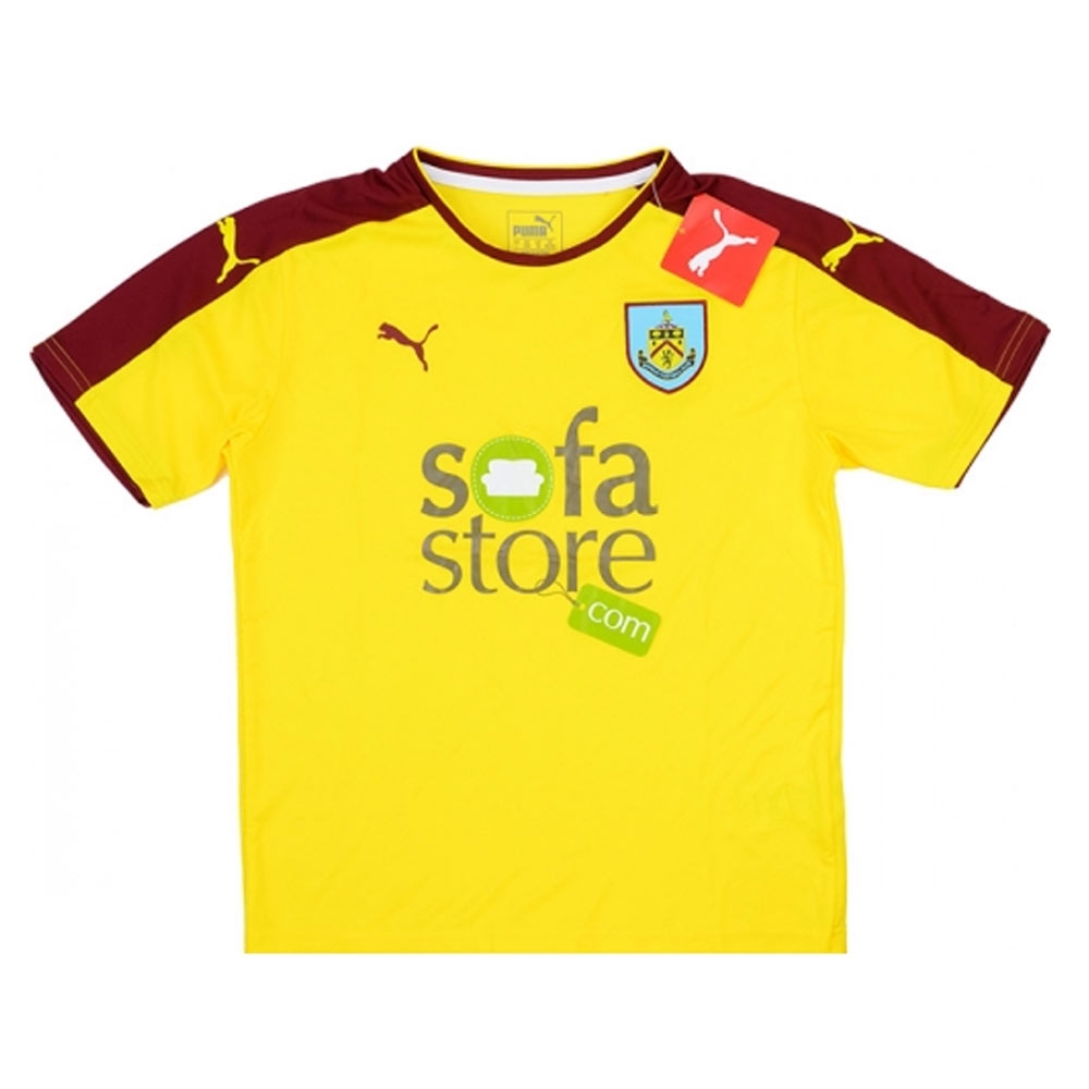 2015-16 Burnley Puma Away Football Shirt Kids