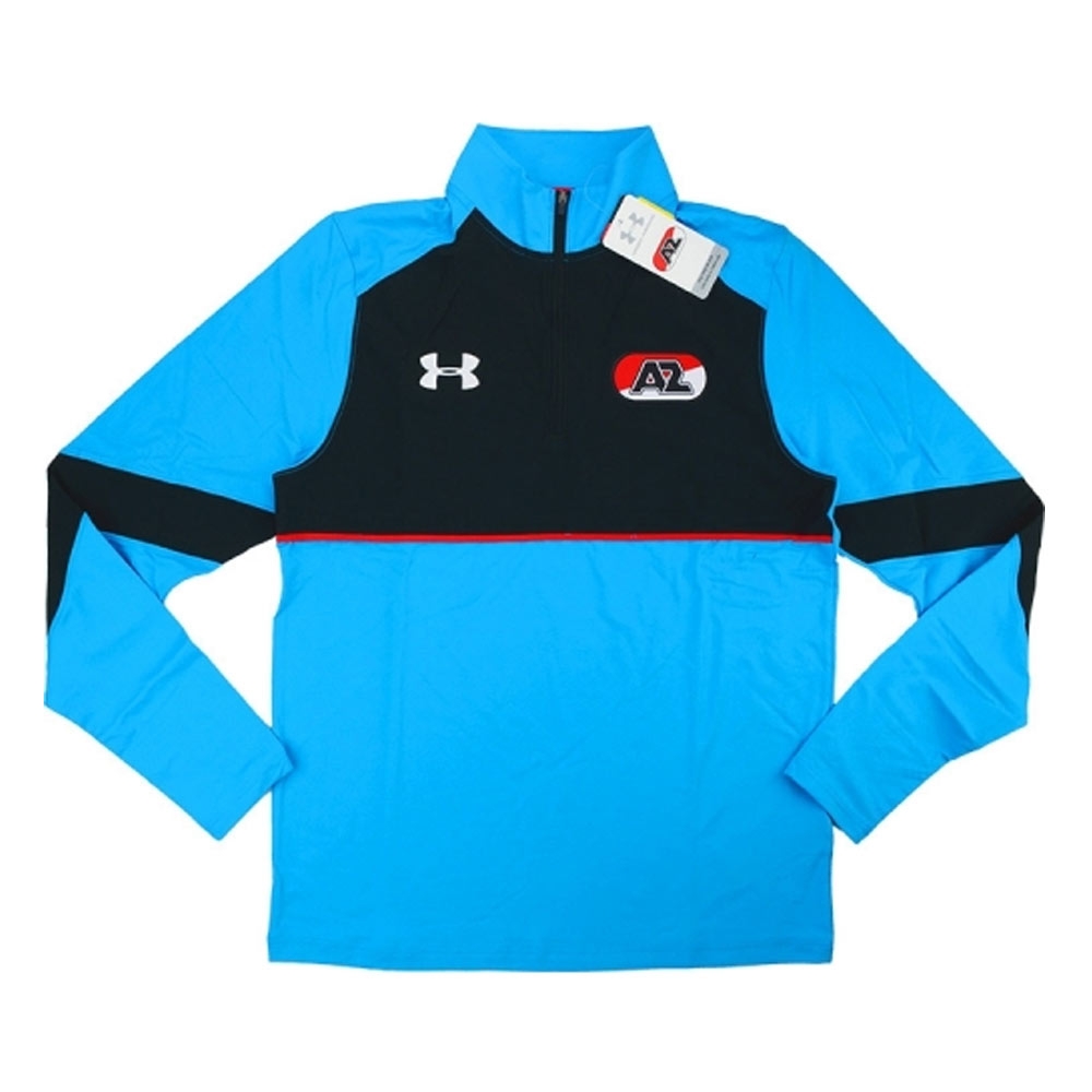 2016-17 AZ Alkmaar Half Zip Training Top (Aqua)