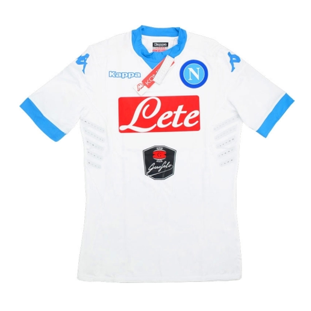 2015-16 Napoli Kappa Authentic Home Goalkeeper Shirt