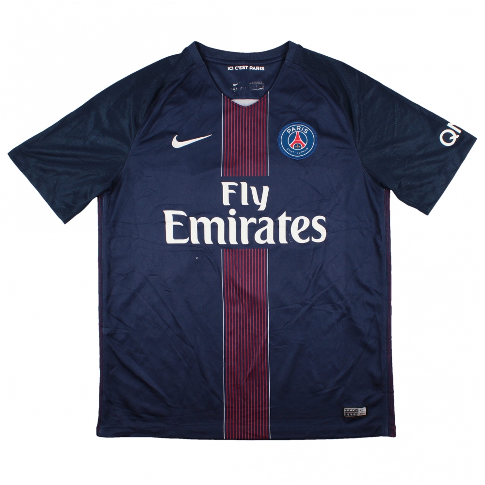 PSG 2016-17 Home Shirt (S) (Very Good)