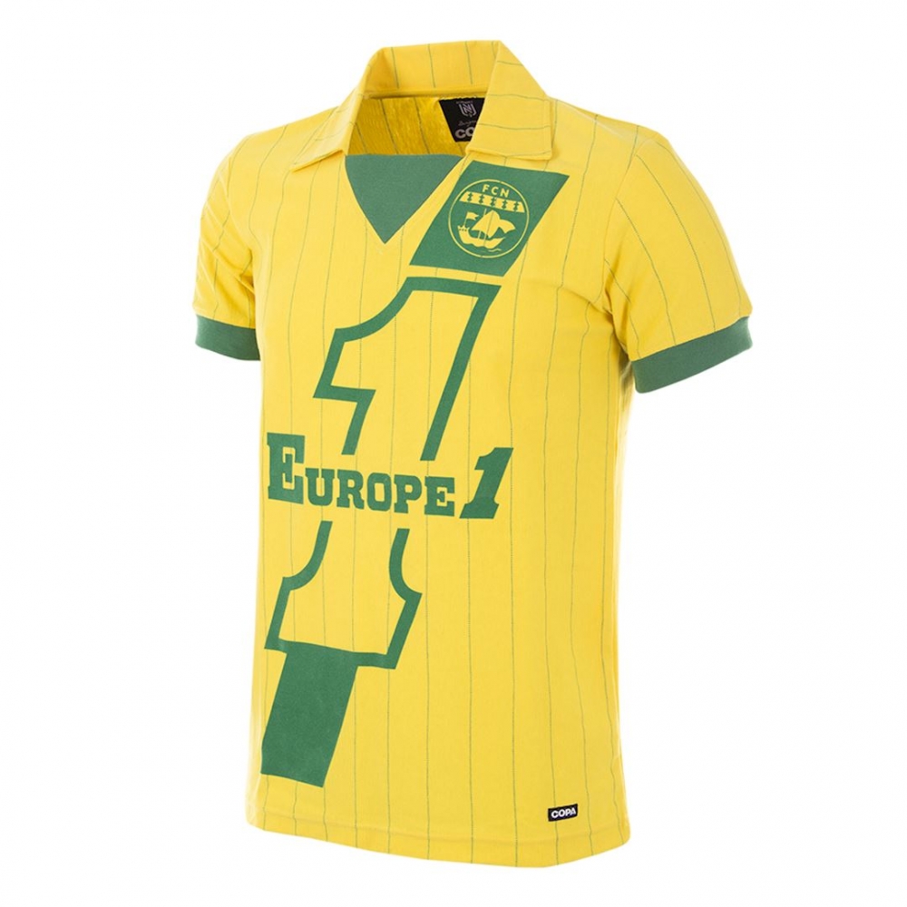 FC Nantes 1982 - 83 Retro Football Shirt