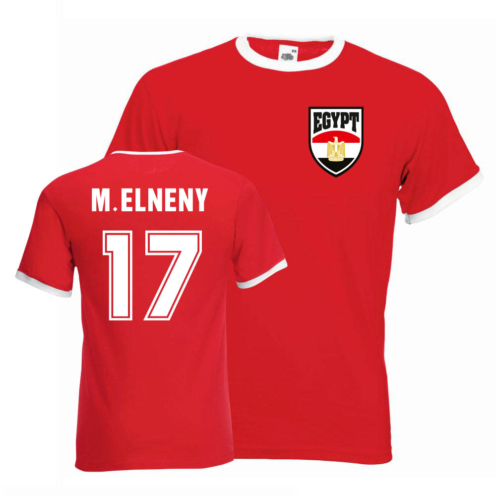 Mo Elneny Egypt Ringer Tee (red)