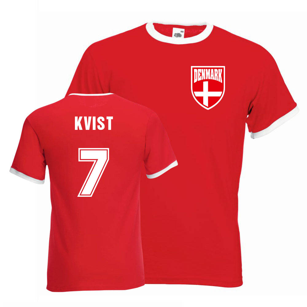 William Kvist Denmark Ringer Tee (red)