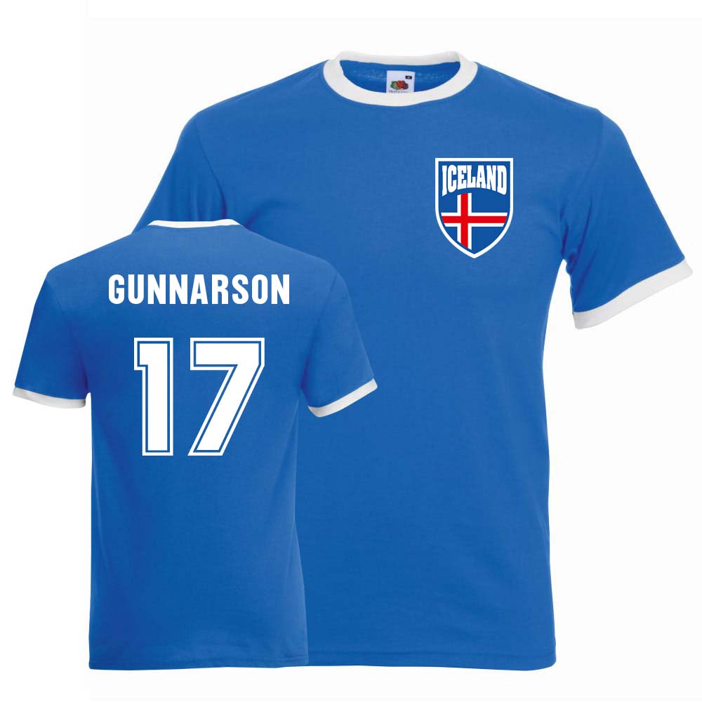 Aron Gunnarson Iceland Ringer Tee (blue)