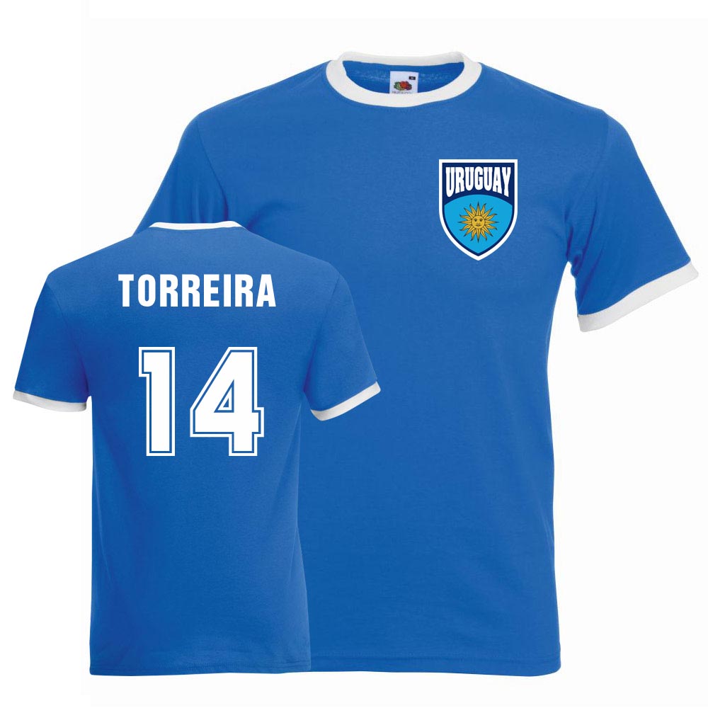 Lucas Torriera Uruguay Ringer Tee (blue)