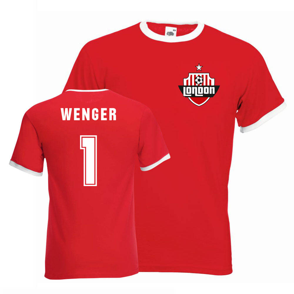 Arsene Wenger Arsenal Ringer Tee (red)