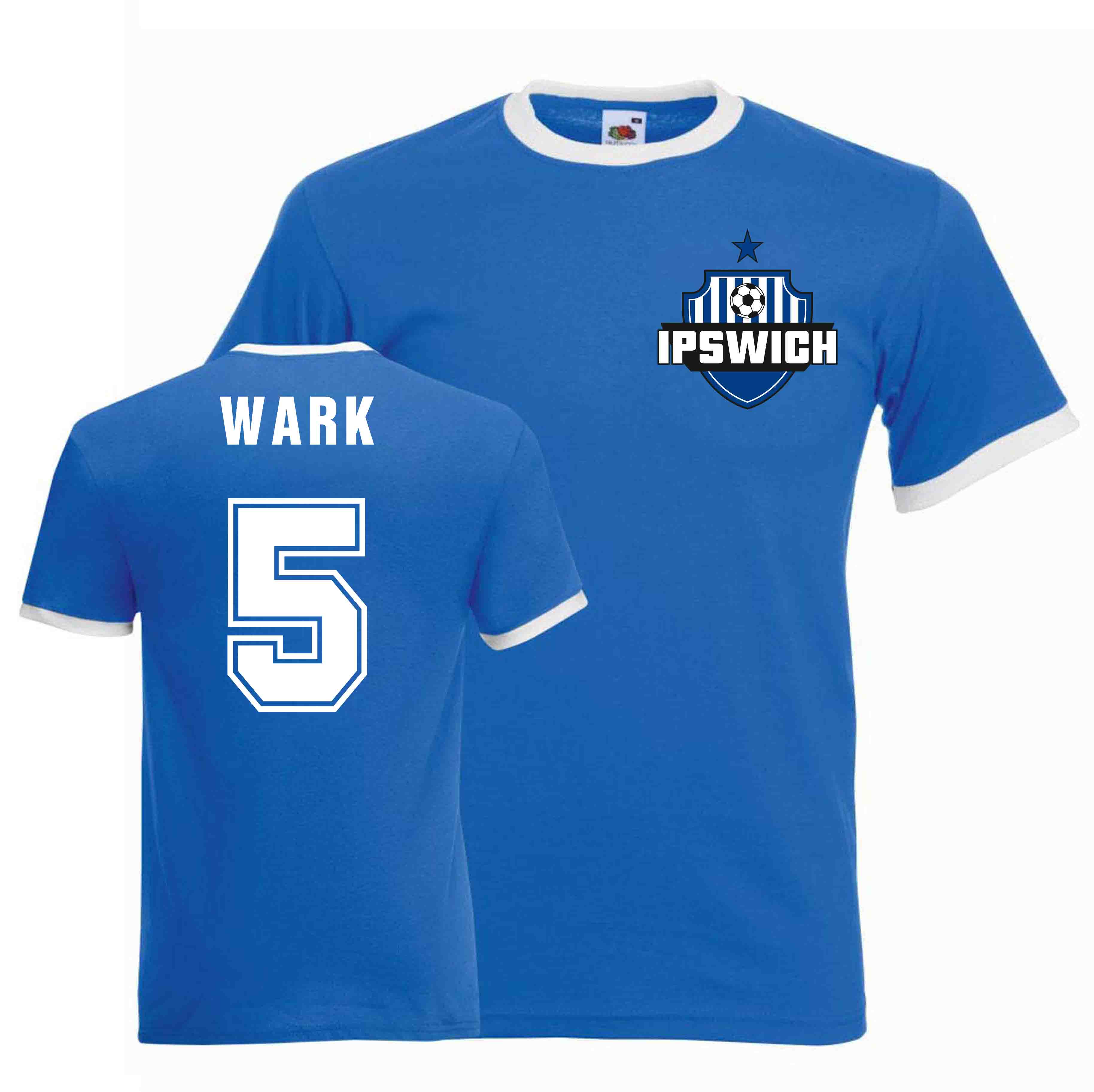 John Wark Ipswich Ringer Tee (blue)