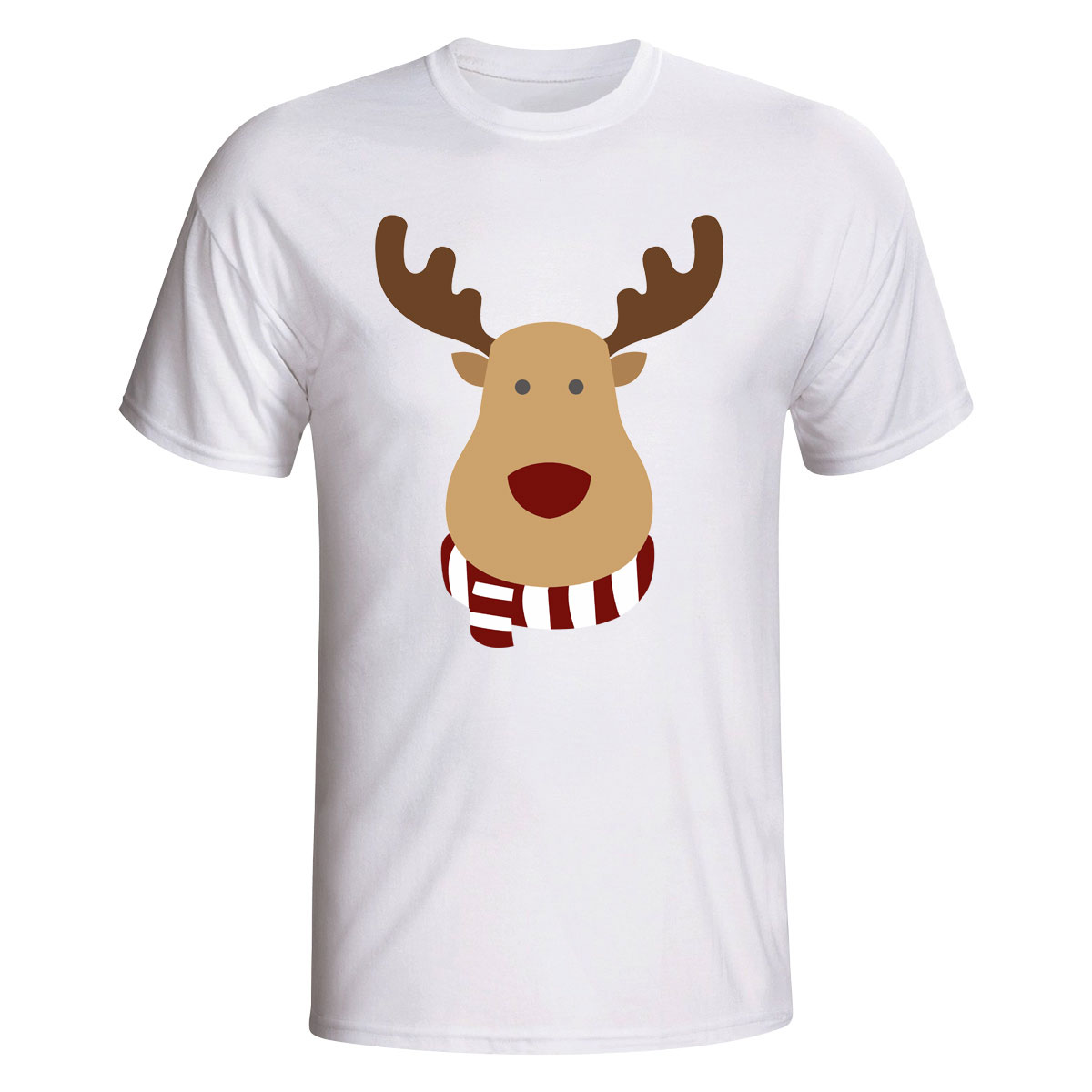 Hearts Rudolph Supporters T-shirt (white)