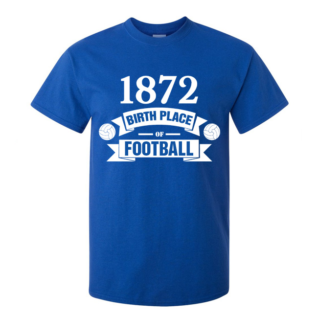 Rangers Birth Of Football T-shirt (blue)