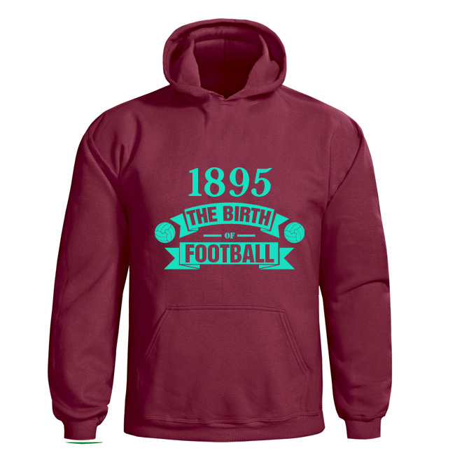 West Ham Birth Of Football Hoody (claret)