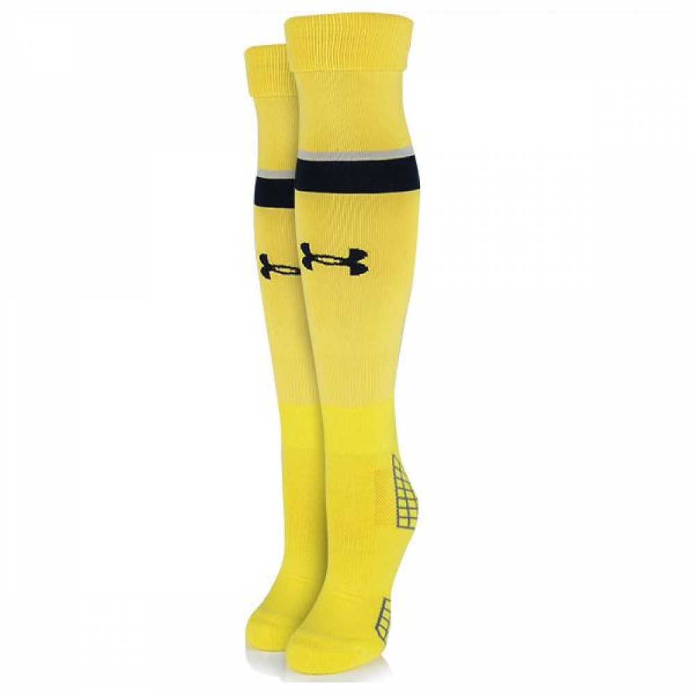 2015-2016 Tottenham Away Goalkeeper Socks (Yellow)