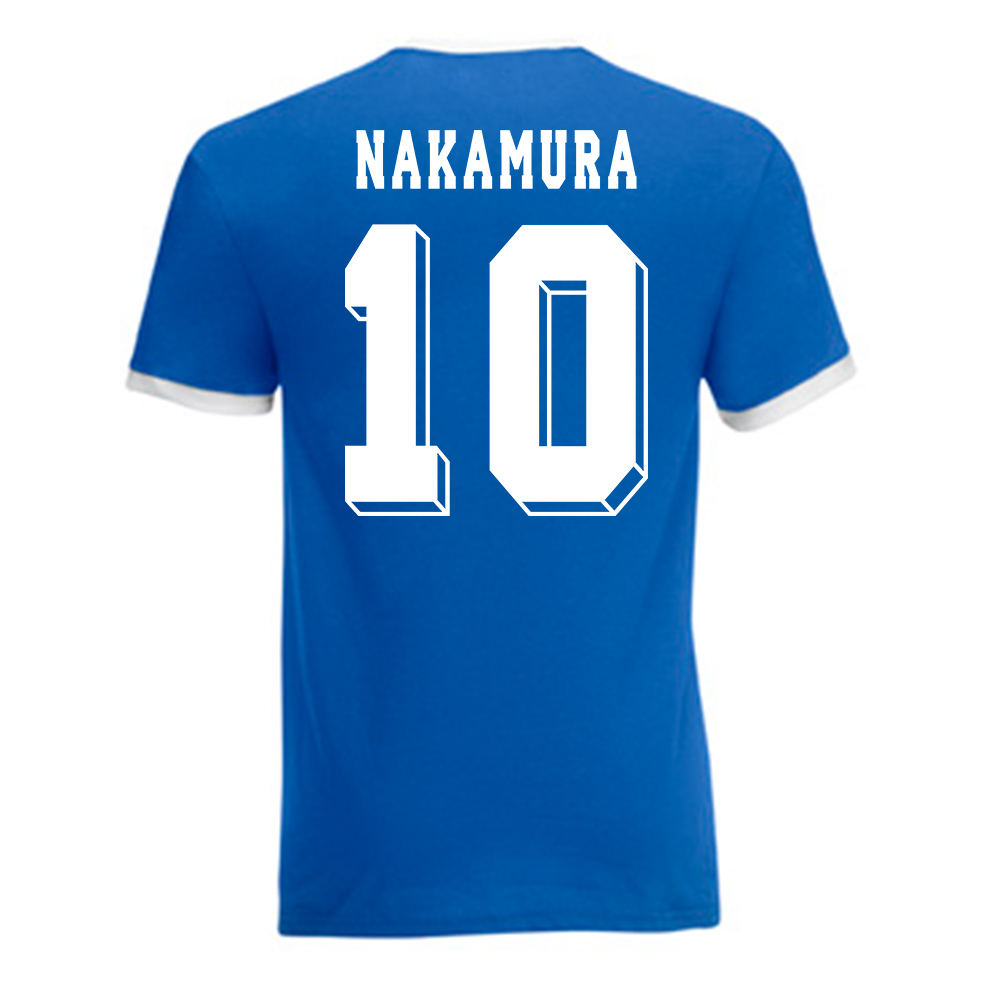 Shinsuke Nakamura Japan Ringer Tee (blue)