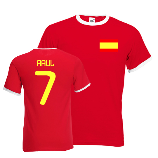 Raul Spain Ringer Tee (red)