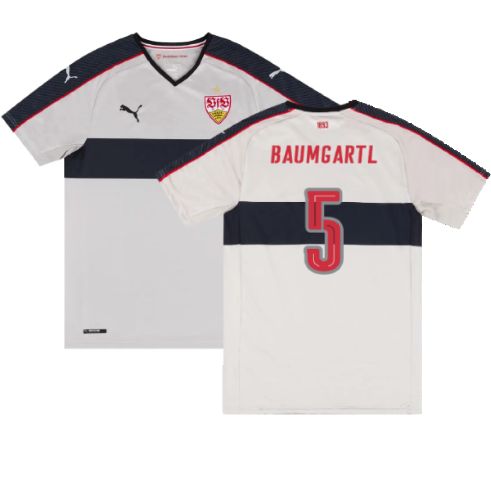 2016-2017 Stuttgart Third Shirt (No Sponsor) (Very Good) (Baumgartl 5)