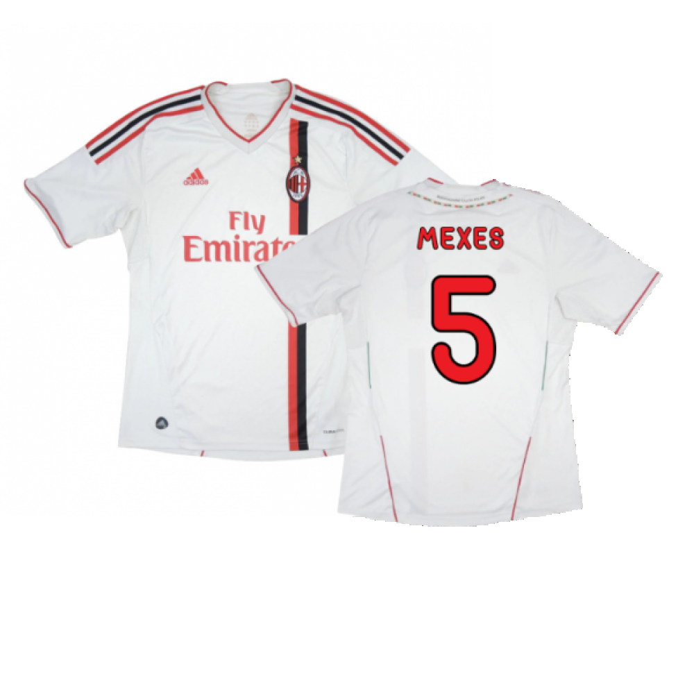 AC Milan 2011-12 Away Shirt (XXL) (Good) (Mexes 5)