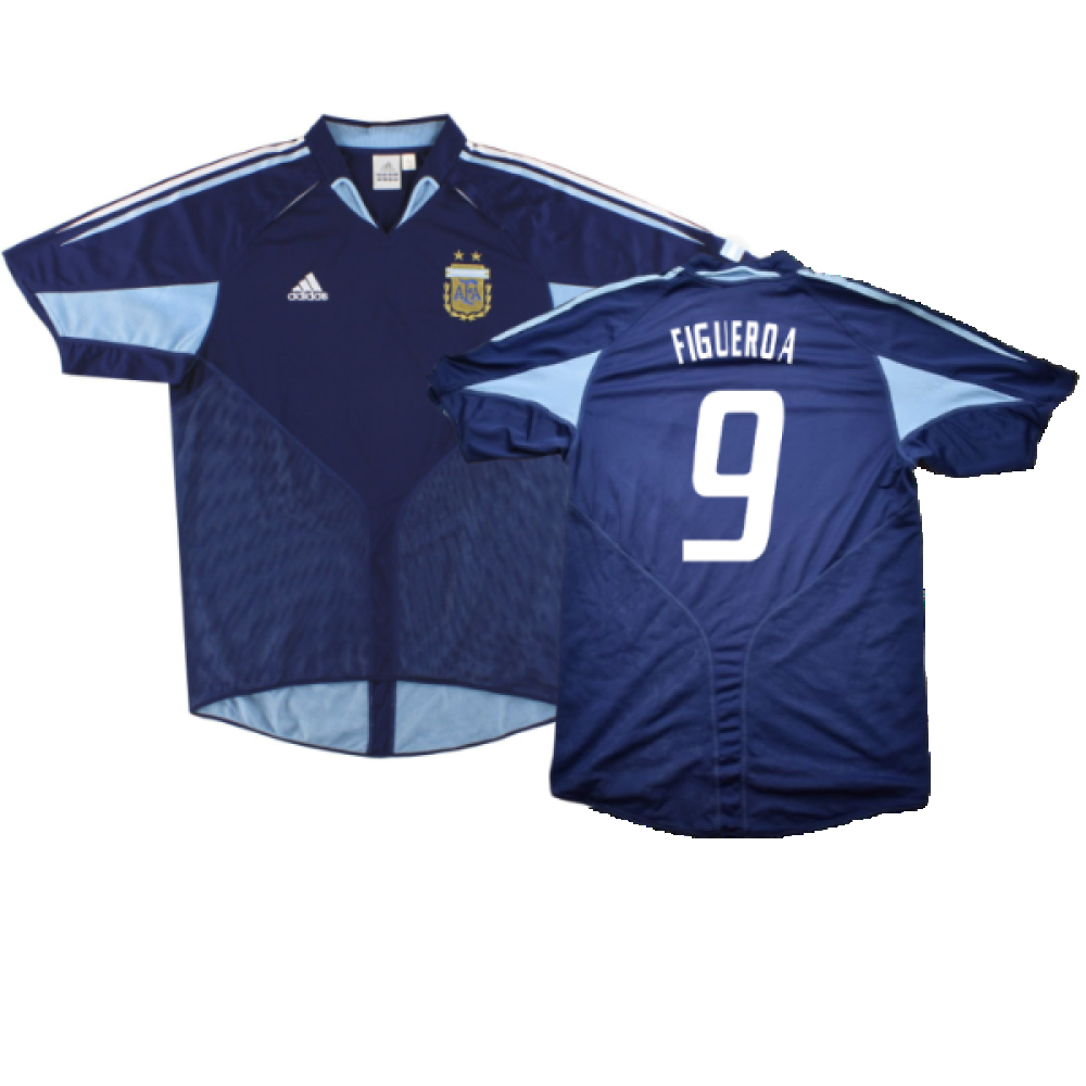 Argentina 2004-05 Away Shirt (L) (Excellent) (Figueroa 9)