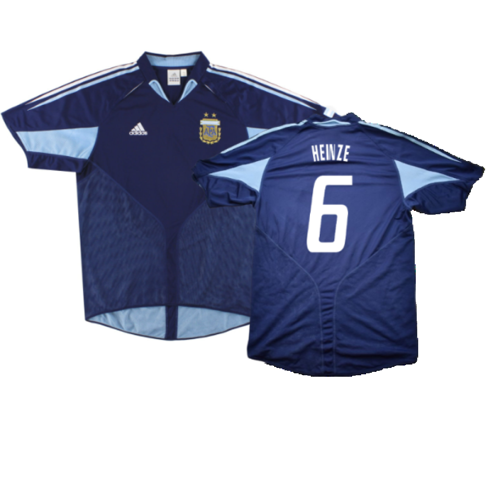 Argentina 2004-05 Away Shirt (L) (Excellent) (Heinze 6)