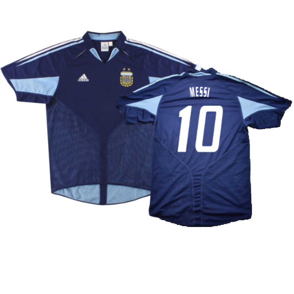 Argentina 2004-05 Away Shirt (L) (Excellent) (MESSI 10)