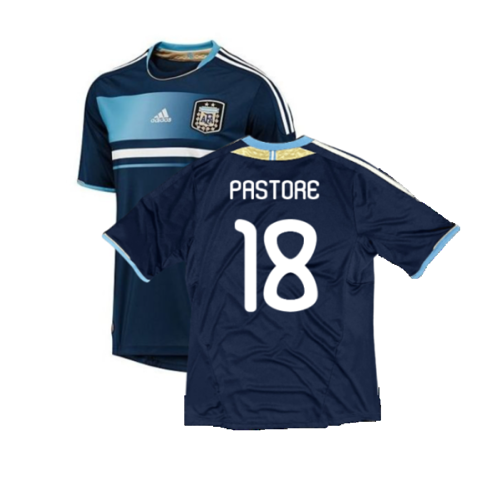 Argentina 2011-2012 Away Shirt (Good) (Pastore 18)