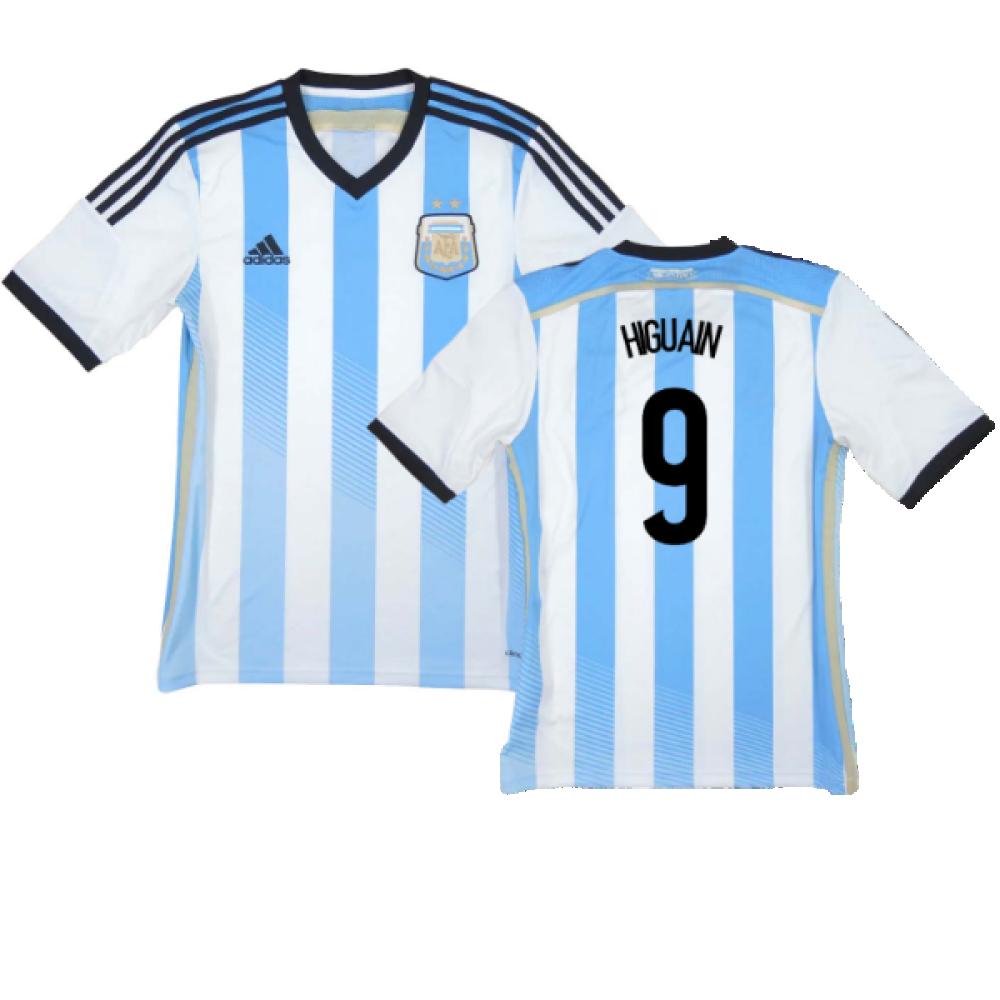 Argentina 2014-15 Home (S) (Good) (Higuain 9)