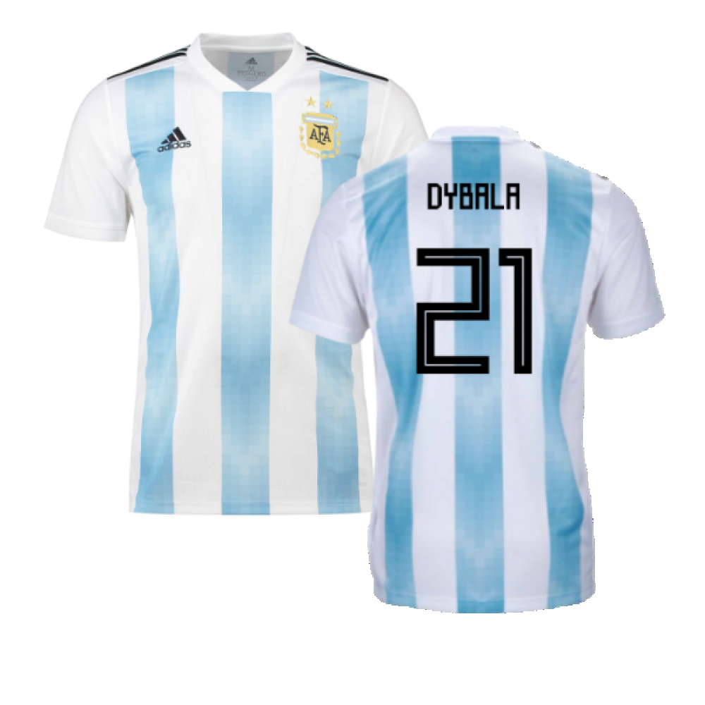 Argentina 2018-19 Home Shirt (XL) (Excellent) (Dybala 21)