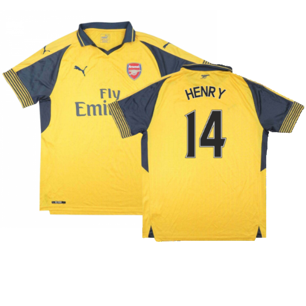 Arsenal 2016-17 Away Shirt (L) (Mint) (Henry 14)