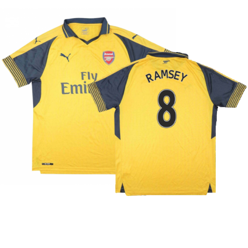 Arsenal 2016-17 Away Shirt (S) (Excellent) (Ramsey 8)