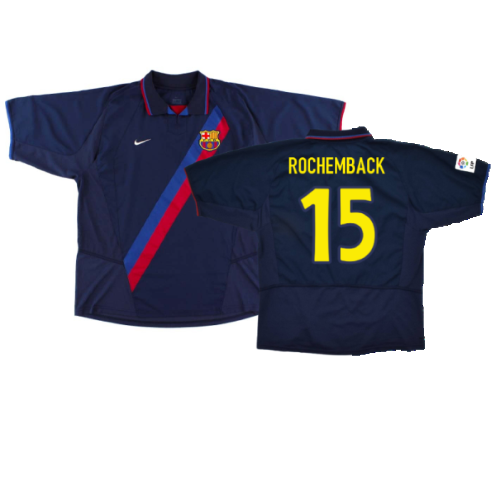 Barcelona 2002-04 Away (Excellent) (Rochemback 15)