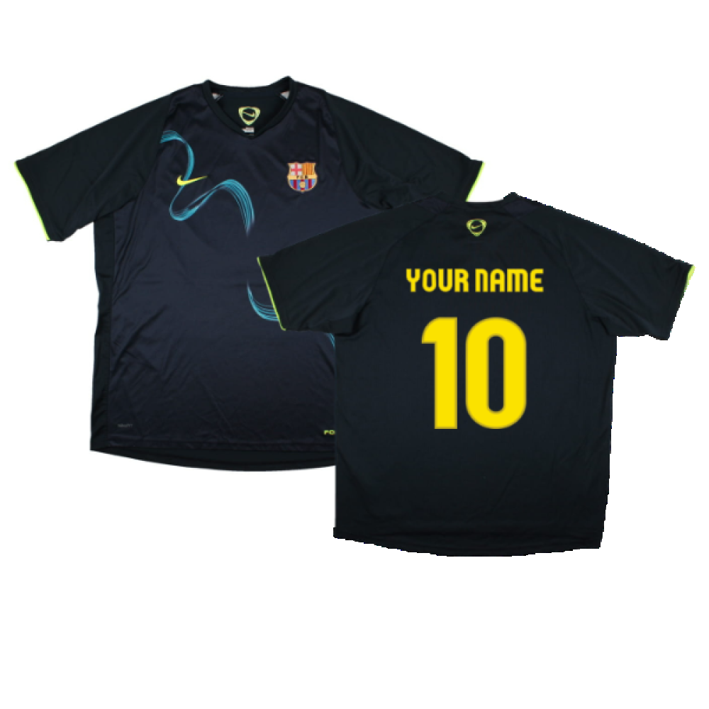 Barcelona 2008-09 Nike Training Shirt (2XL) (Your Name 10) (Excellent)