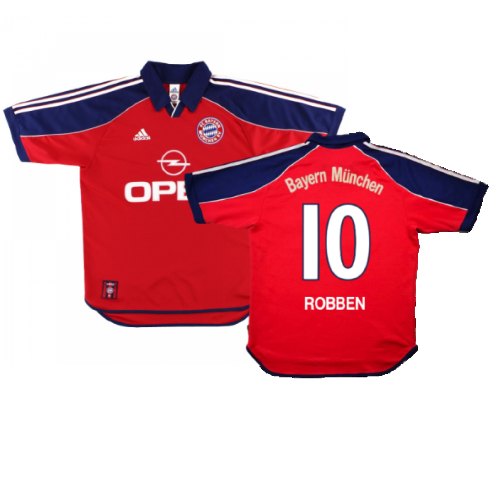 Bayern Munich 1999-01 Home Shirt (XL) (Very Good) (Robben 10)